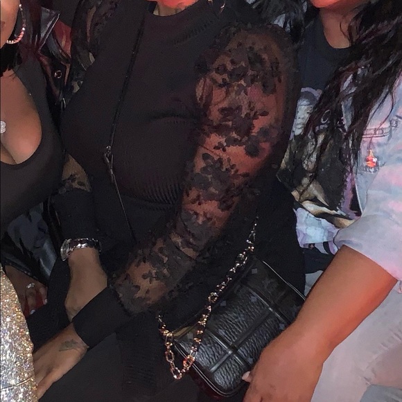 Mock neck sweater top - Picture 5 of 5